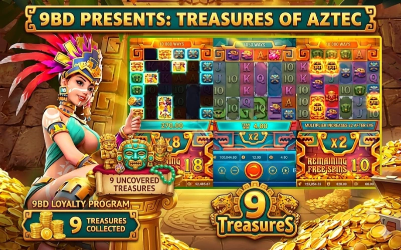 9BD Treasures of Aztec